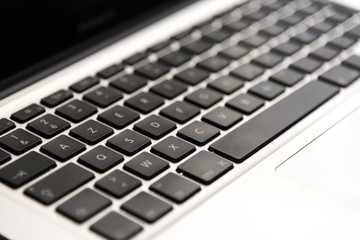 Clavier d'ordinateur portable moderne en aluminium