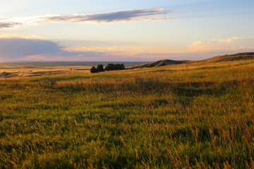 Sunset in South Dakota 