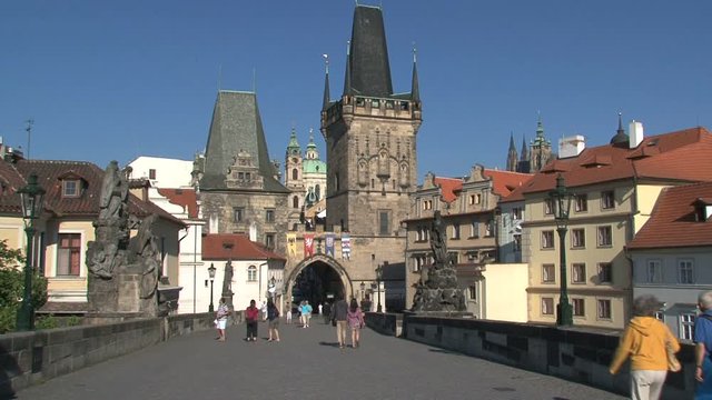 Bridge tower near Charles Bridge, Prague