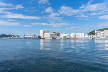 Fototapeta premium 港 横須賀港
