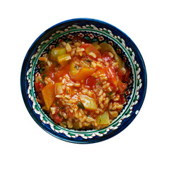 Turkish appetizer of tomato