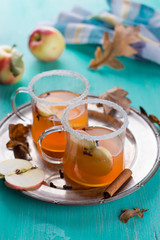 Apple cider or fruit tea