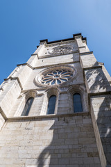 Saint Peter Cathedral Tower in Geneva