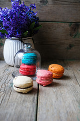 Colorful macaroons