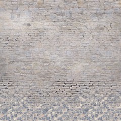 Old Castle Wall Background