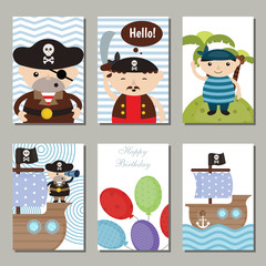 Collection of cute Birthday cards.