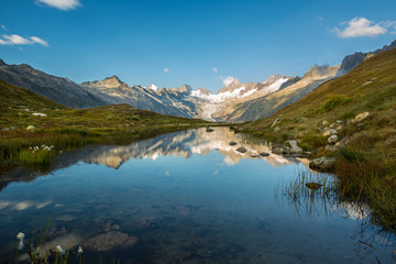 Fototapeta na wymiar Glacier de l'Oberaar Suisse