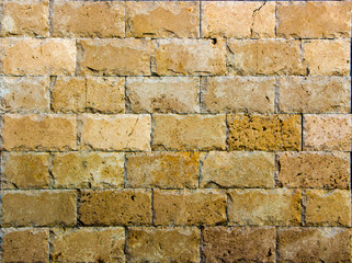 multicolored marble bricks close-up, sample, background