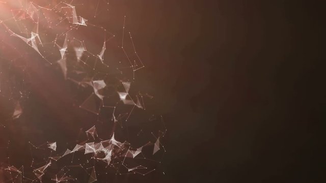 abstract dark brown geometric background for logo with geometry