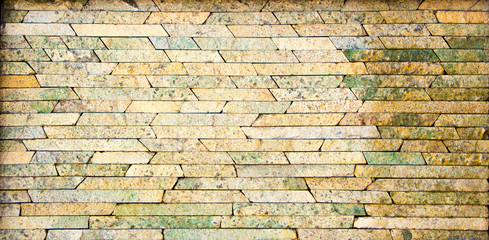 New Slate Stone Wall - Abstract Background
