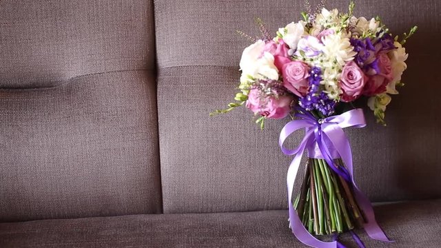 Wedding Bouquet in room HD