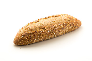 Bread isolated on a white background