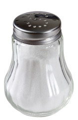 Salt shaker isolated with clipping path