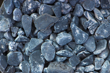 marble chips for landscaping pebbles close-up samples