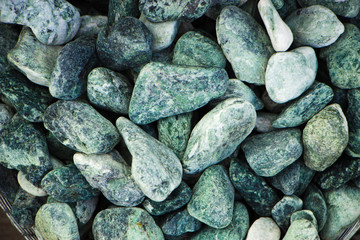marble chips for landscaping pebbles close-up samples