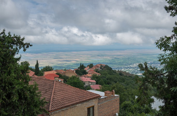 Fototapeta premium Beautiful view on valley from Signangi town