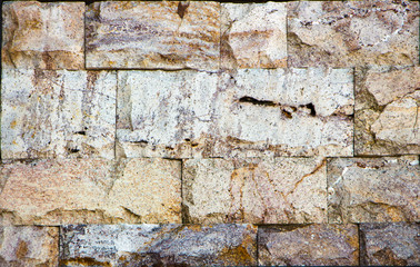 Samples of the texture of travertine, Indian stone