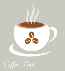 Coffee time cup
