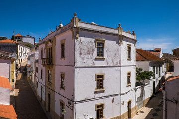 Stadtansicht von Silves, Portugal