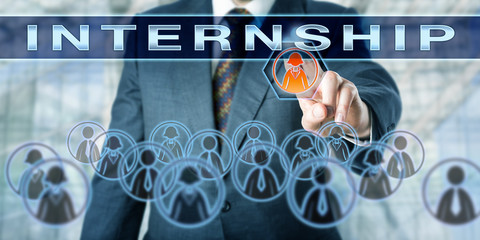 Manager Selects An Applicant For An INTERNSHIP