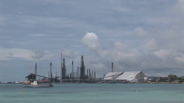 Valero Oil Refinery, Baby Beach, Aruba