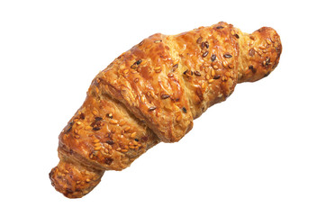 Croissant with sesame seeds