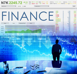 Stock Exchange Trading Forex Finance Graphic Concept