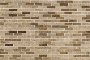 Beige and Brown Brick Wall