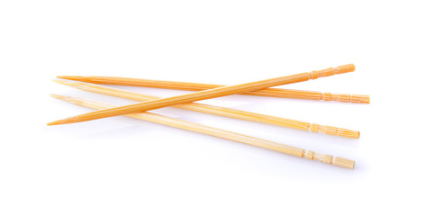toothpick on white background