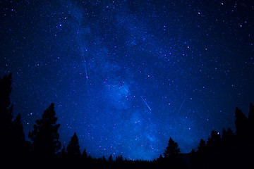 Naklejka premium Milky Way Galaxy