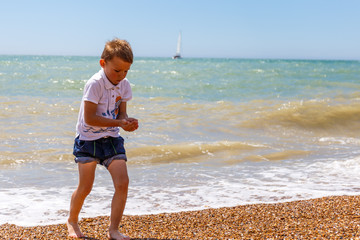 Brighton in summer, England