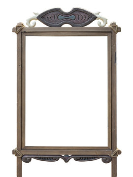 Frame wood country style