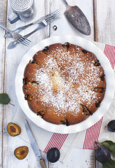 Plum cake