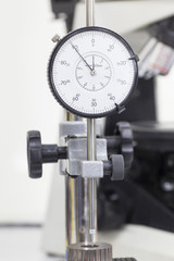 Vernier height gauge in a laboratory