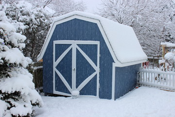 Blue Shed - Powered by Adobe