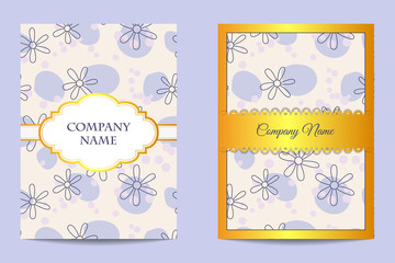 Floral business cards