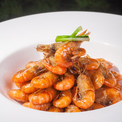 Chinese dish, shrimp