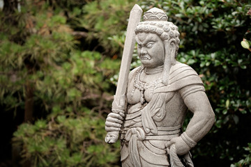 Fototapeta na wymiar warrior buddha