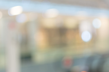 Abstract background of shopping mall