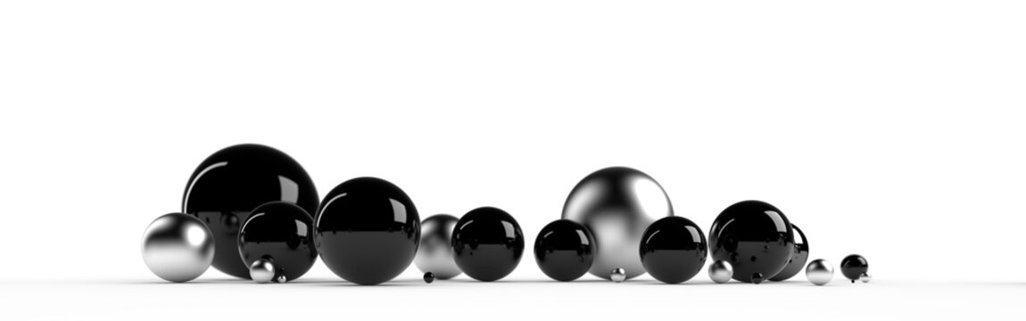 glass ball, horizontal background