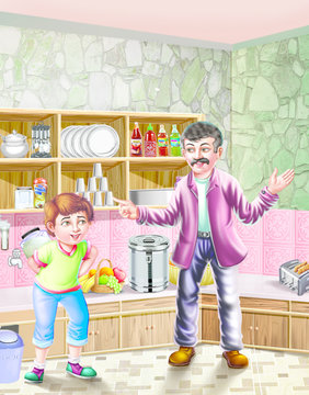 Johny Johny poem Stock Illustration | Adobe Stock Johny Johny poem Stock Illustration | Adobe Stock