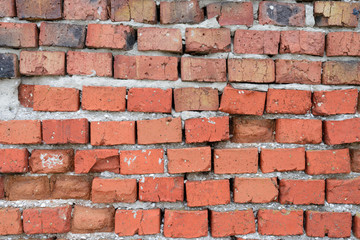 Obraz premium Brick texture with scratches and cracks