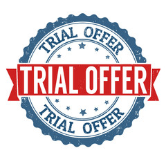 Trial offer stamp