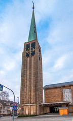 Fototapeta na wymiar Church in Luxembourg-Belair