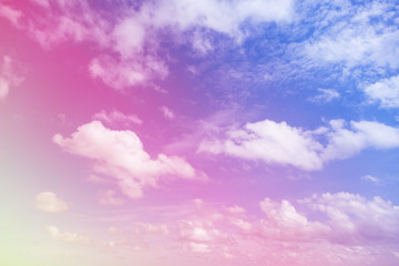 Colorful clouds in the sky, Fantastic sky and colorful clouds, C