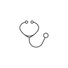 Stethoscope icon illustration