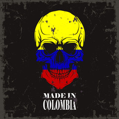 Skull color of the flag