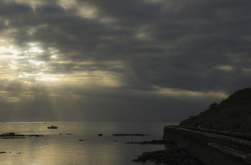 Misty Bay at Sunset 3