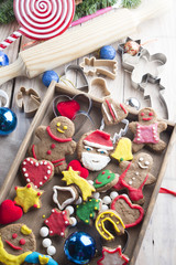 Assortment biscuits for christmas