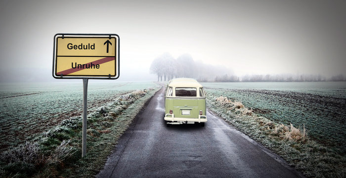 Schild 157 - Geduld